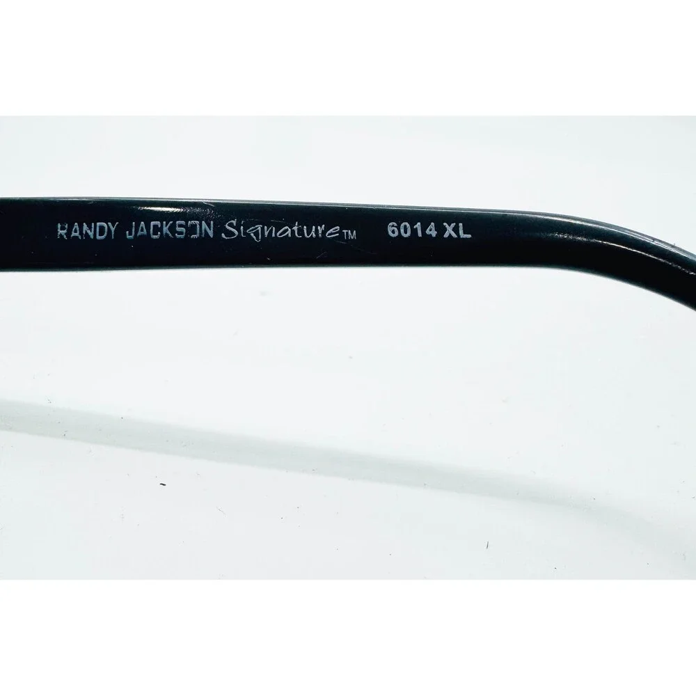Zyloware Randy Jackson Signature Eyeglasses Mens Black Rectangular 6014 XL 150